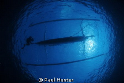 Our dive boat while diving in Bali by Paul Hunter 